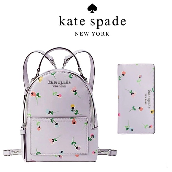 kate spade Handbags - SOLD!!Kate Spade New York Cameron Ditsy Floral Mini Backpack & Matching Wallet